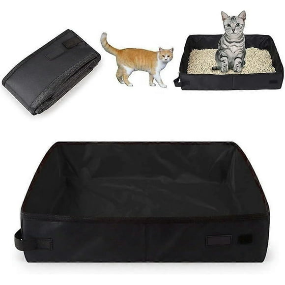 Portable Cat Toilet, Travel Cat Toilet, Cat Litter Box, Portable Cat Litter Box, Foldable Cat Litter