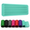 thumbnail image 1 of Funda de silicona resistente ZAXOP para planchas, rizadores y herramientas de calor (verde menta), 1 of 5