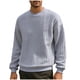 thumbnail image 2 of pstuiky camisetas de manga larga para hombre, Sudadera con capucha y cuello redondo de manga larga de color liso para hombre Tops de hombre xl, 2 of 6