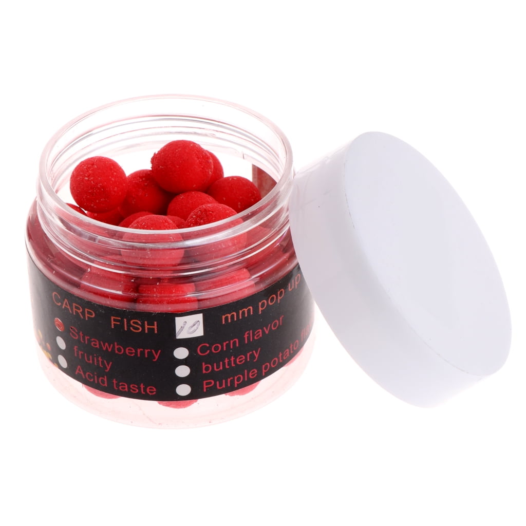 1 Box Carp Floating Fishing Lure Artificial Baits Beads Pops Up Flavor