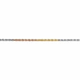 thumbnail image 3 of 14K Tri-Color 2.5mm D/C Rope Chain (20 X 2.5) Made In Peru 018tc-20, 3 of 5