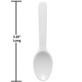 thumbnail image 4 of Daxwell Plastic Taster Spoons, Light Weight Polypropylene (PP), 3.25", White, A10000471 (3,000; 6 Bags of 500), 4 of 6