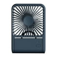 thumbnail image 1 of Ventilador de escritorio pequeño, personal, recargable, para interiores y exteriores. Azul, 1 of 9