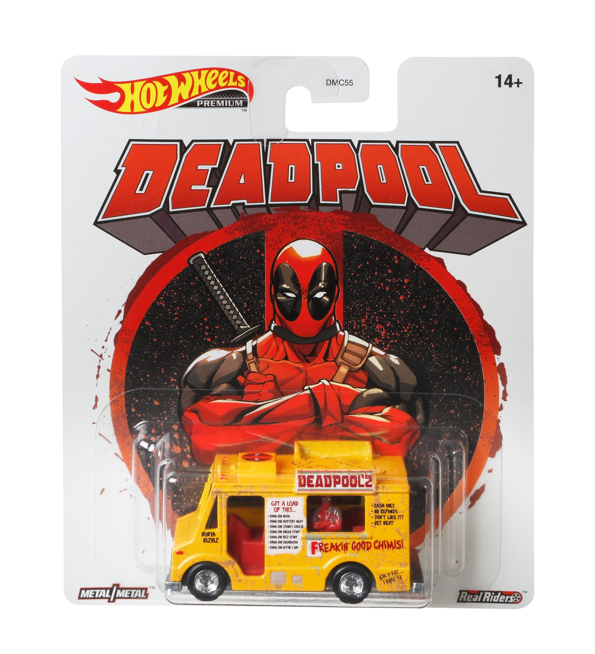 Hot Wheels Deadpool Chimichanga Vehicle - Walmart.com
