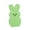 Green, variant on Bunny Farmhouse Peeps Tiered Tray Sign Set Colorful Easter Mini Wooden Spring Rabbit Shaped Freestanding Table Centerpieces for Party Home Shelf Room Kitchen Decorations