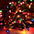 thumbnail image 3 of Multicolor Christmas String Lights ,16ft 50 LED Mini Battery String Light with 8 Lighting Modes & Timer for Christmas Tree, Garland, Wedding, Party, Home, Indoor & Outdoor Festival Decoration, 3 of 8