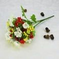 thumbnail image 3 of Mdesiwst 1 Bouquet 28 Heads Fake Chrysanthemum Bouquet Artificial Flower Home Decoration, 3 of 5