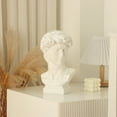 thumbnail image 3 of Home Decor Collection Sterling & Noble Home White Decorative Tabletop Resin Bust Figurine, 3 of 12
