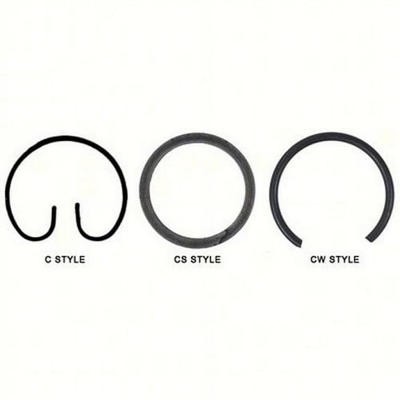 Wiseco  CW17; Piston Cw-Circlips 17Mm; 17mm Round Wire Locks - Set of Two