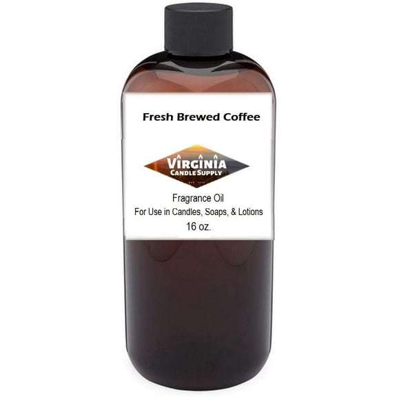 Fresh Brewed Coffee 16oz Bottle for Candle Making, Soap Making, Tart Making, Room Sprays, Lotions, Car Fresheners, Slime, Bath Bombs, Warmers