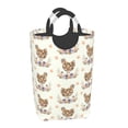 thumbnail image 2 of KLL Flower Chicken Laundry Hamper,Large Canvas Fabric Lightweight Storage Basket Toy Organizer Dirty Clothes Collapsible Waterproof, 2 of 6