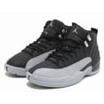 thumbnail image 3 of N I-K-E A i r-Jor-dan 12 Retro Barons Black and Wolf Grey CT8013-010 Men's US4-14 NEW, 3 of 6