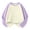Purple, variant on YunPes Girls' Tops Spring and Autumn Long Sleeved T Shirt Pure Cotton Trendy Brand Loose Version Girls' Tops Dance Bra Tops for Girls