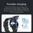 thumbnail image 3 of Inteprter Reloj deportivo con función Smartwatch, pantalla HD resistente al agua, llamadas Bluetooth de 1,39 pulgadas Electrónica piel negra negra, 3 of 6