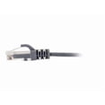 thumbnail image 2 of C2G 1ft Cat6 Ethernet Cable - Slim - Snagless Unshielded (UTP) - Gray - Patch cable - RJ-45 (M) to RJ-45 (M) - 1 ft - 0.1 in - UTP - CAT 6 - molded, snagless - gray, 2 of 2