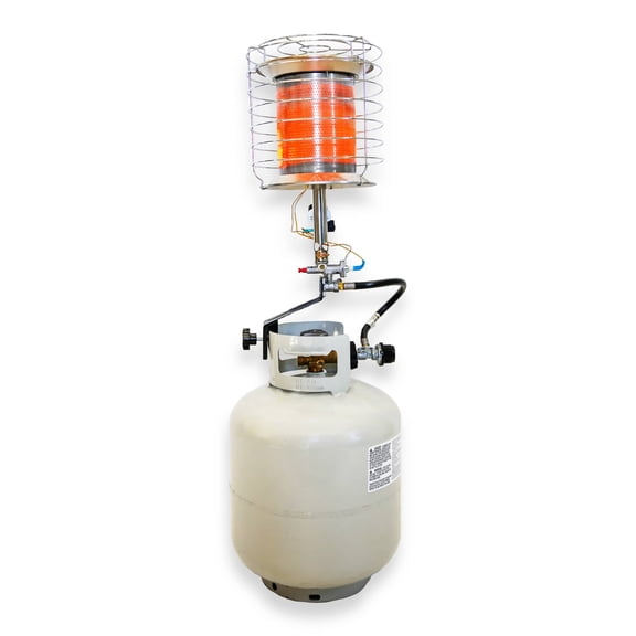Avenger 360-Degree Infrared Tank Top Propane Heater - 42,000 BTU - Model# FBDTP360