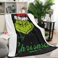 thumbnail image 2 of Flannel Fleece Blankets Ultra Soft Bed-Throw Blanket Comfortable Bed Blanket for Couch Chair Bed Living Room 50"x60", 2 of 5