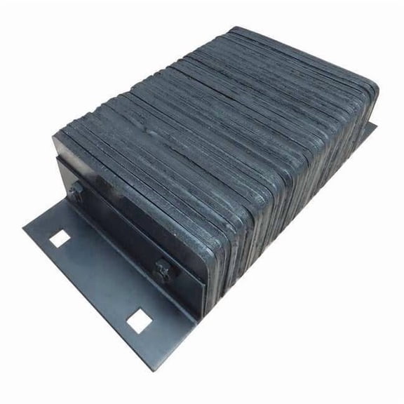 Manufacturer Varies Dock Bumper,20x4-1/2x10 In.,Rubber 22NT83