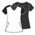 thumbnail image 4 of Tooniforms Women Scrubs Top, V-Neck, TF608XB6, S, Witching Hour, 4 of 5