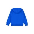 thumbnail image 6 of Jelory Kids Boys Girls Athletic Hooded Sweatshirt 3-14 Years Solid Color Hoodies Outwear Long Sleeve Royal Blue 110, 6 of 8