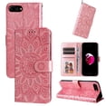 thumbnail image 4 of Funda tipo cartera GANGXUN para iPhone 7 Plus/8 Plus , diseño girasol, cuero PU, soporte, cierre magnético, tarjetero, 4 of 5