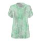 thumbnail image 4 of Karight Plus Size Women Tunic Tops Short Sleeve Tshirts Floral Printed V Neck T Shirt Plus Size Vacation Beach Blouse, 4 of 4