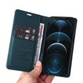 thumbnail image 3 of Funda para iPhone 13 Pro Estuche de Cuero PU Tipo Cartera con Ranuras para Tarjetas y Cierre Magnético, 3 of 5