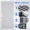 thumbnail image 2 of Grisham  Steel Security Door,36'' x 80'' Steel Security Screen Doors (810 White), 2 of 6