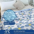 thumbnail image 4 of YOFOKO Cooling Comforter Queen, Cooling Quilt for Summer, Soft Fluffy Cooling Blanket for Night Sweats Hot Sleeper, All-Season Comfort, Machine-Washable, 4 of 6