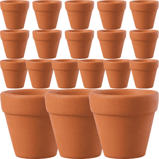 Terracotta Plant Pots (Round), Pots for Plants, Clay Pots for Plants,  Flower Pot, Earthen Terracotta Pots for Planting, Round Flower Pots for  Home Decoration, Clay Pots for Planting (14x10x9 Cm) - Gachwala