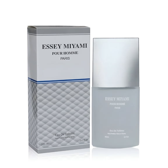 AFLUXE Essey Miyamie Eau de Toilette, Perfume for Men, Men Cedar Cologne, Warm Woody Smell, Office Perfume For Men  3.4 fl oz