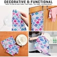 thumbnail image 7 of SKYSONIC 1 pack Fish Scales Kitchen Dish Towels,Dishcloths,Absorbent Soft Towels Hand Towels, 18" x 28", 7 of 7