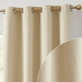 thumbnail image 3 of THD Spring 100% Blackout Thermal Energy Efficient Window Curtain Grommet Panels - Set of 2, 3 of 42