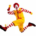 thumbnail image 2 of Disfraz de payaso tío M, disfraz de Ronald M, disfraz de payaso para fiesta de máscaras, disfraz de bienvenida para adulto y niño, 2 of 5