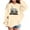 1-Beige1727, variant on WOYY Girls Cute Graphic Hoodie Long Sleeve Hooded Sweatshirt Pullover, Sizes 2-14