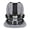 Gray, variant on Urgown Golf Cart Child Positioner, 5-Point Adjustable Safety Harness(Color: Gray)