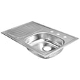 thumbnail image 1 of Fregadero Rectangular Acero Inoxidable 80X52cm Tramontina 93849535, 1 of 3