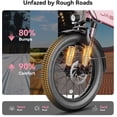 thumbnail image 5 of Jasion EB6 Electric Bike for Adults, 500W Peak Motor Folding Ebike with 48V Built-in Battery, Up to 50 Miles E-Mountain Bike, 20" Fat Tire Foldable E Bicycle, UL 2849, 5 of 8