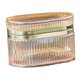 thumbnail image 1 of Caja de joyería de cristal en relieve Fernando para mujer 13,5 cm x 8 cm x 8,5 cm, 1 of 8