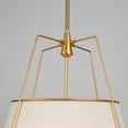 thumbnail image 3 of SC13364BR Artcraft Lighting Pullman - 4 Light Pendant-22 Inches Tall and 20.8 Inches Wide-Brass Finish, 3 of 11