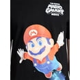 thumbnail image 4 of Super Mario Men's and Big Men's Let's Go Graphic Tee with Short Sleeves, Sizes XS-3XL, 4 of 5