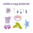 thumbnail image 5 of Bratz Slumber Party Yasmin Fashion Doll with 2 Sets of Pajamas, Plush, and Accessories, 5 of 8