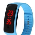 thumbnail image 3 of Pulsera de silicona LED Digital para niños, hombres, mujeres, reloj de pulsera deportivo (azul), 3 of 6