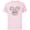 Soft Pink, variant on Disney Minnie Mouse Niece Icon Flowers Family Trip- Short Sleeve Cotton T-Shirt for Adults - Customized-Athletic Heather