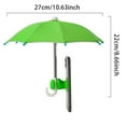 thumbnail image 3 of Phone Umbrella Stand, 2025 New Sun Shade Mini Umbrella for Cell Phone with Adjustable Fist Style Suction Cup, 10.63*8.66 Inch Universal Anti-Glare Sun Visor for Outdoor, 3 of 9