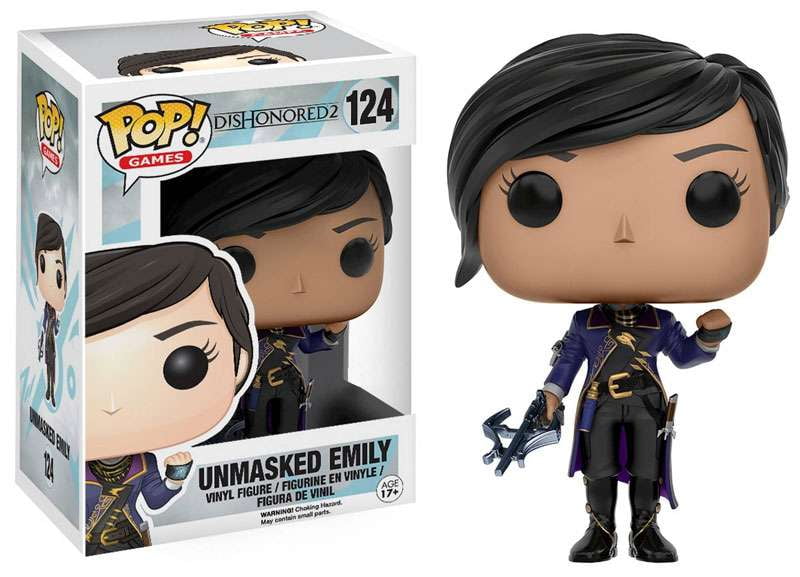 Dishonored Funko POP! Games Unmasked Emily Vinyl Figure