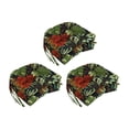 thumbnail image 2 of 16-inch Spun Polyester Patterned Outdoor U-shaped Tufted Chair Cushions (Set of 6) 916X16US-T-6CH-REO-30, 2 of 3