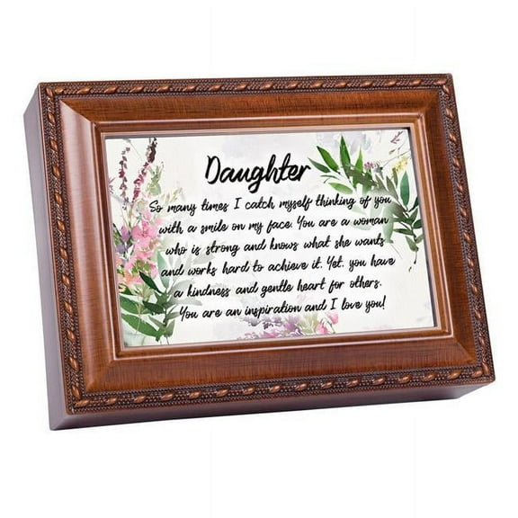 Cottage Garden MB2287 6 x 4 in. Daughter, So Many Times I Catch Myself Music Box