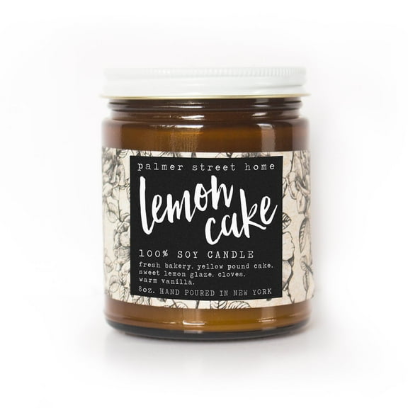 Lemon Cake - Fine Soy Candle - 8oz