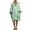 Light Green, variant on Women's Dolman Sleeve Kaftan Dress, Cotton Linen V Neck Oversized Mini Dresses, Loose Fit Batwing Summer Beach Vacation Shift Tunic Sundress with Pockets